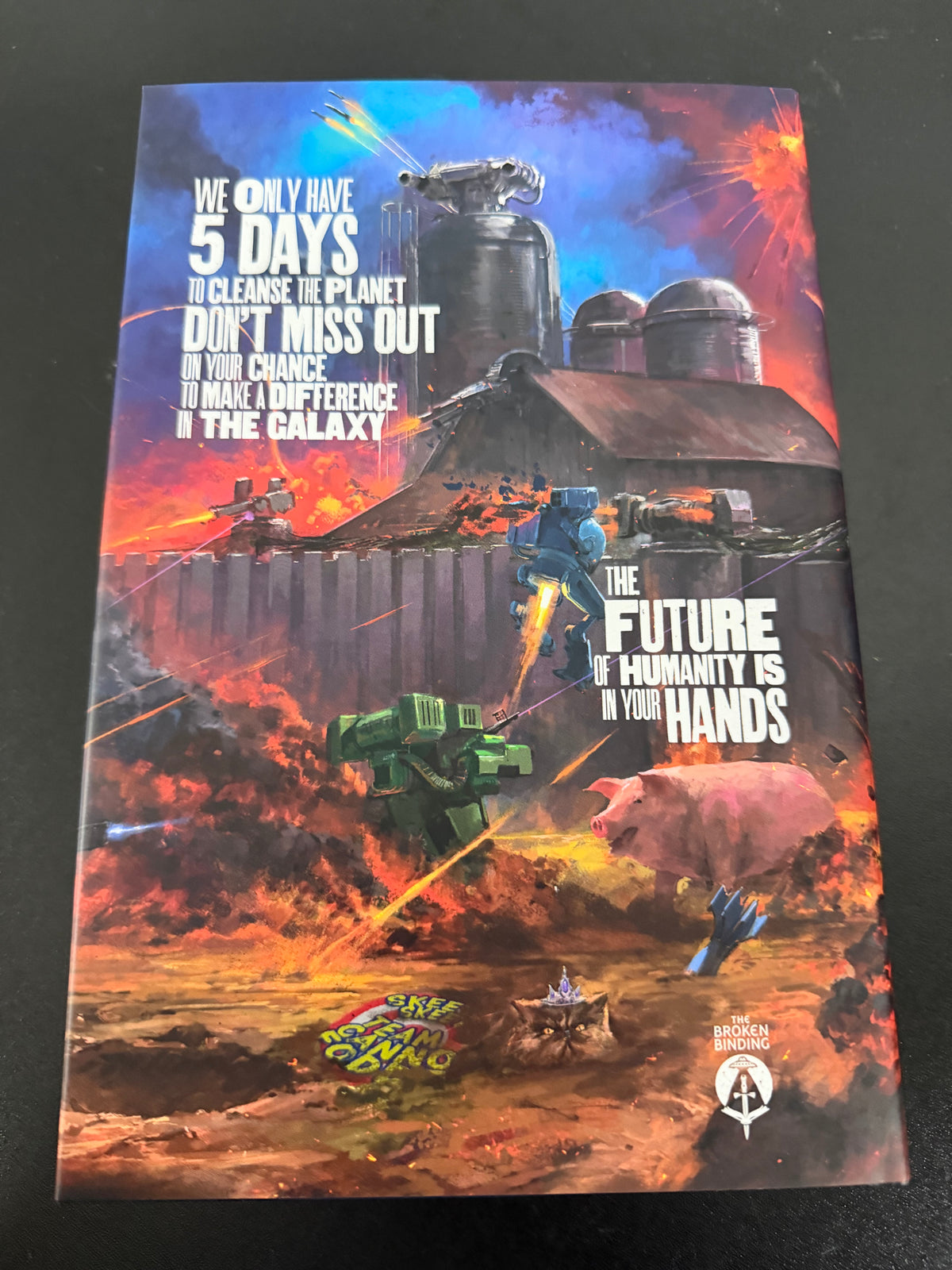 Operation Bounce House by Matt Dinniman (Broken Binding Hardcover)