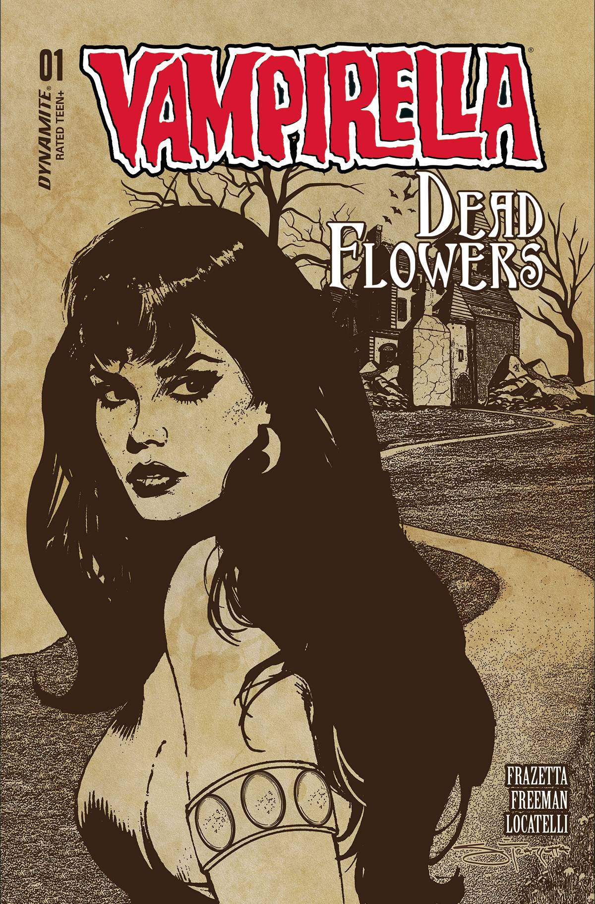Vampirella: Dead Flowers #1-4 by Sara Frazetta (Comic Books)