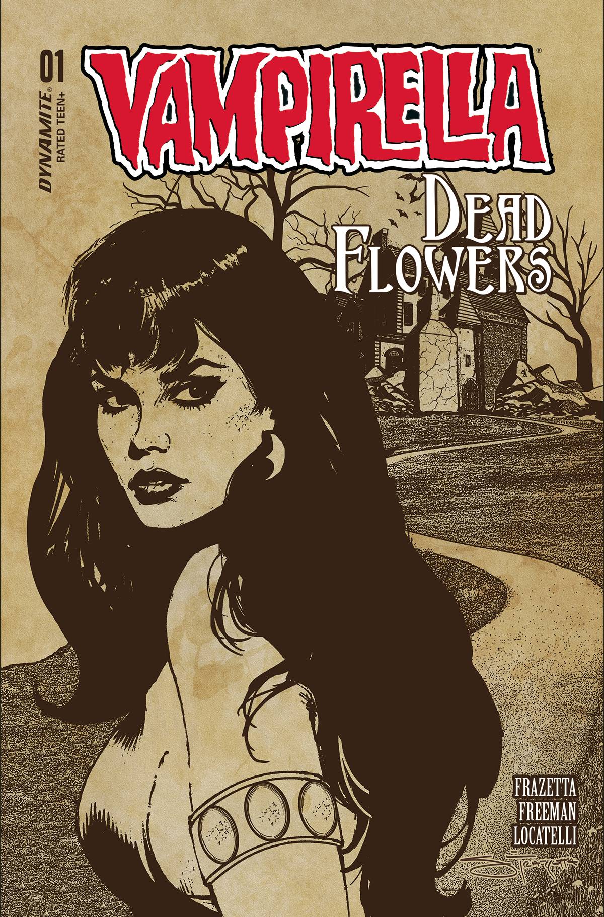 Vampirella: Dead Flowers #1 by Sara Frazetta (Comic Book)