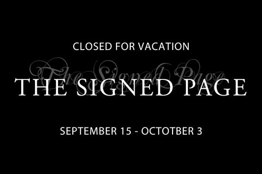 Closed For Vacation & Garth Nix Update