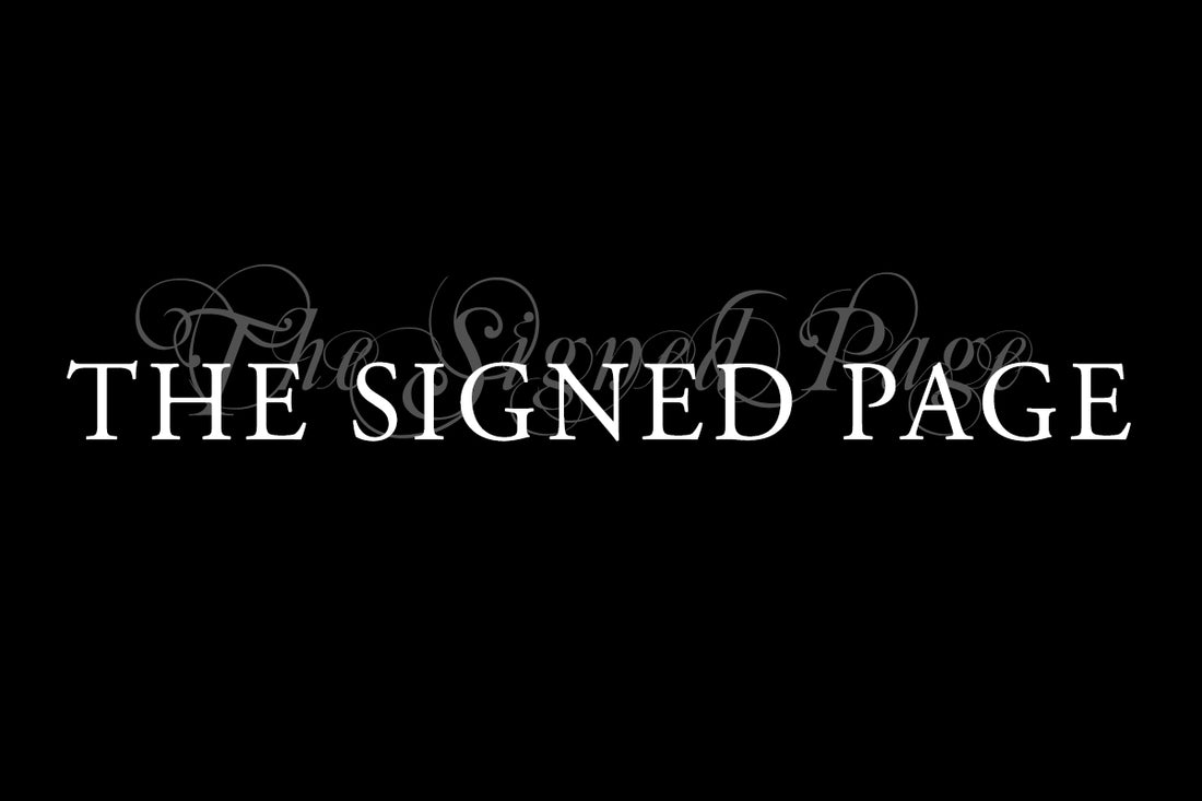 Welcome to The New Signed Page