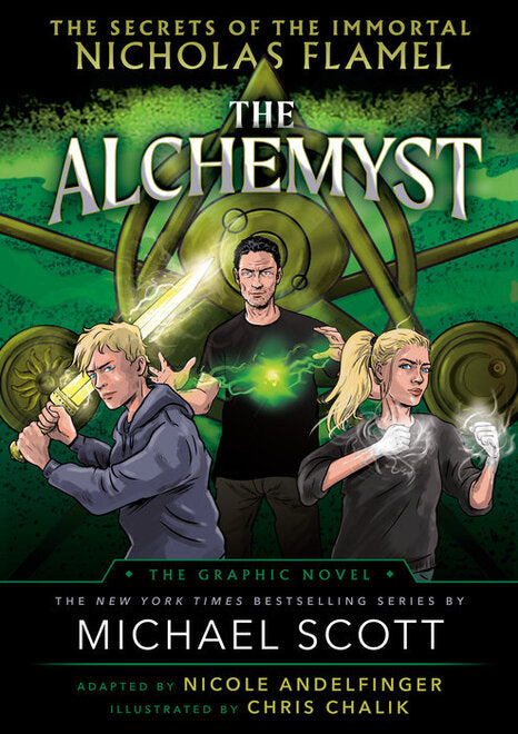 The Alchemyst: The Secrets of the Immortal Nicholas Flamel by Michael Scott (Graphic Novel)