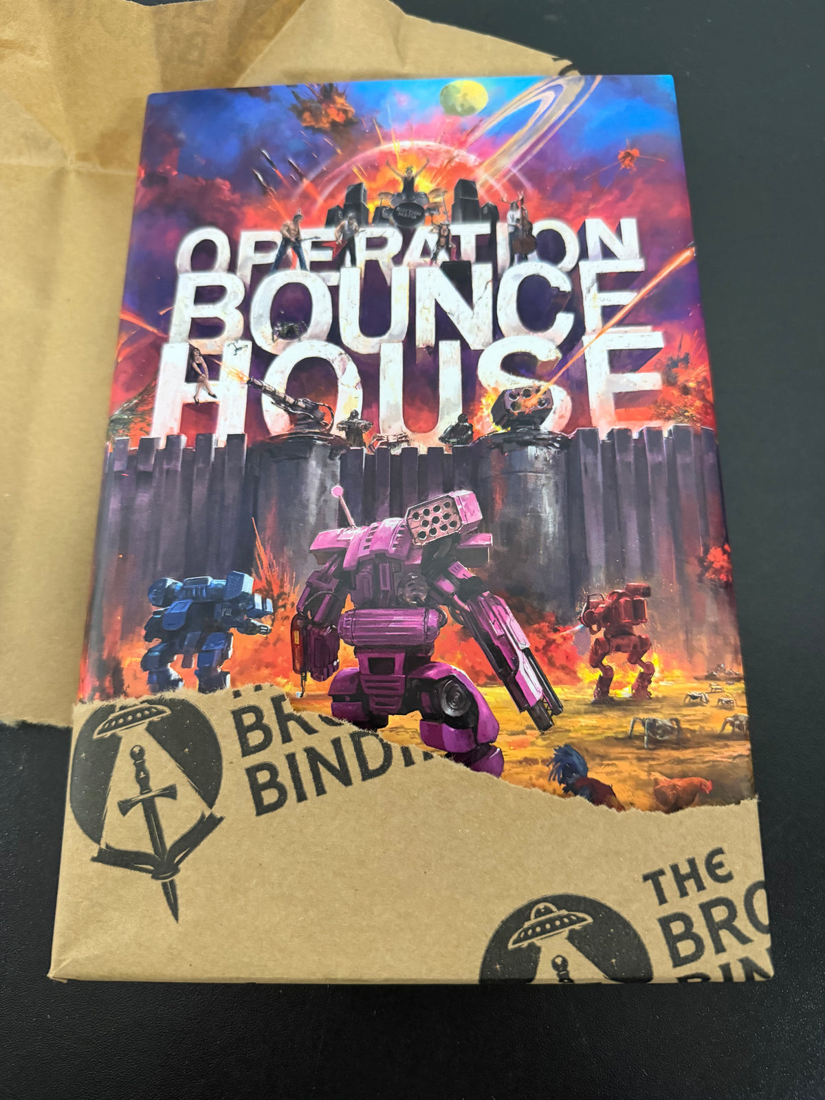 Operation Bounce House by Matt Dinniman (Broken Binding Hardcover)