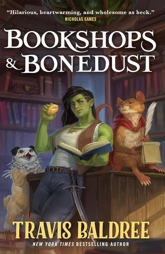 Bookshops & Bonedust by Travis Baldree (Trade Paperback, Damaged)