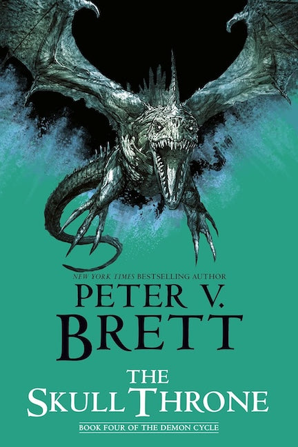 The Skull Throne by Peter V. Brett (Trade Paperback)