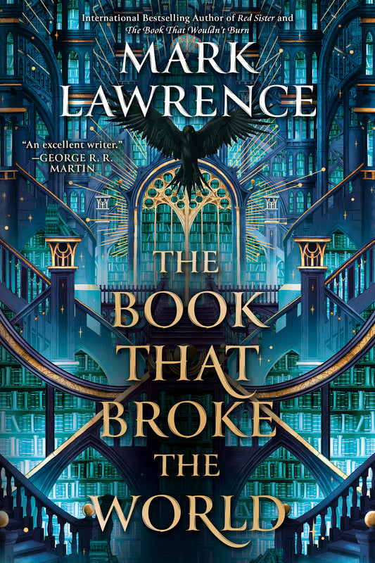 The Book That Broke the World by Mark Lawrence (Bookplate)