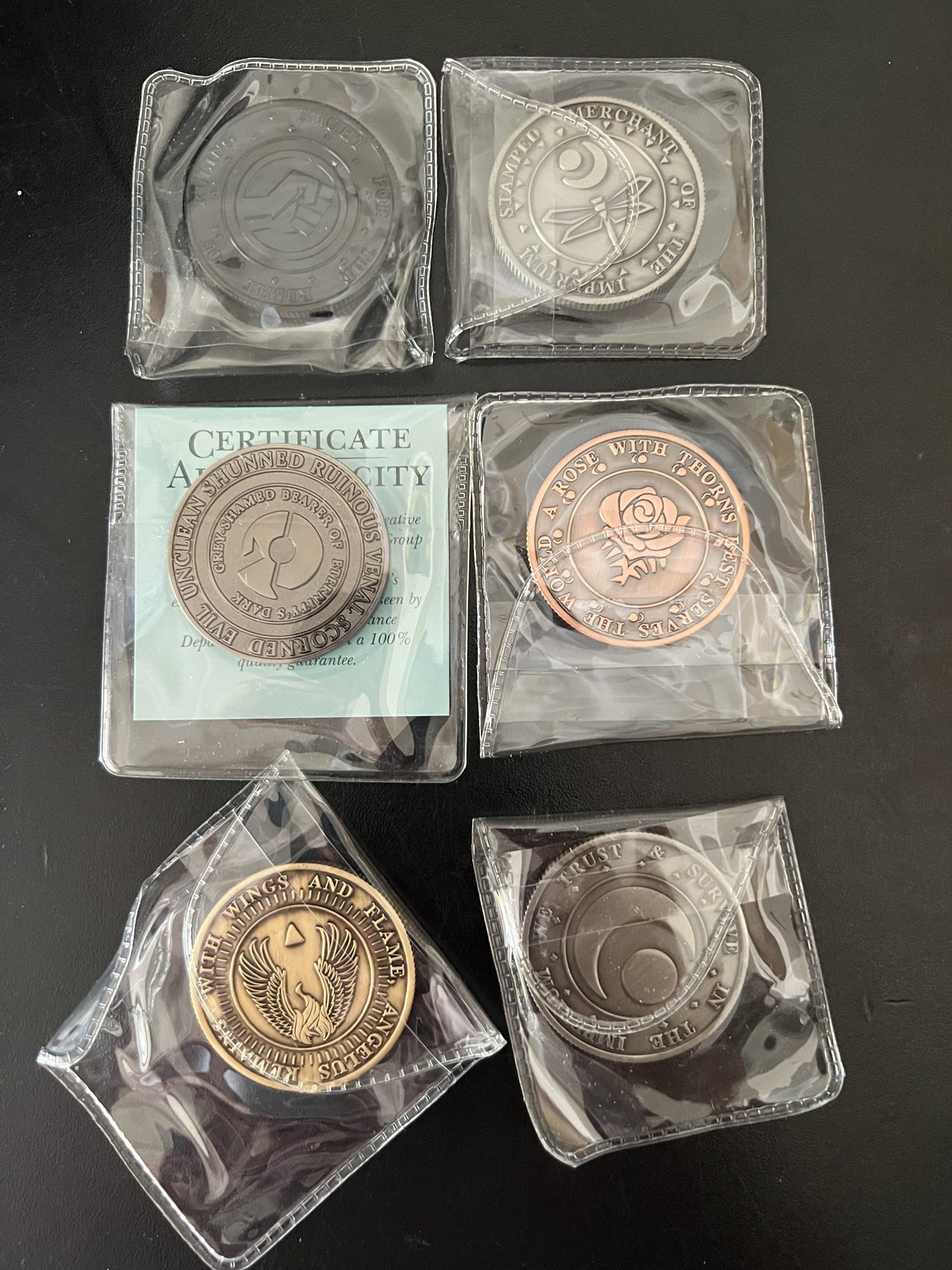 Coin Set: Antiquity Grey