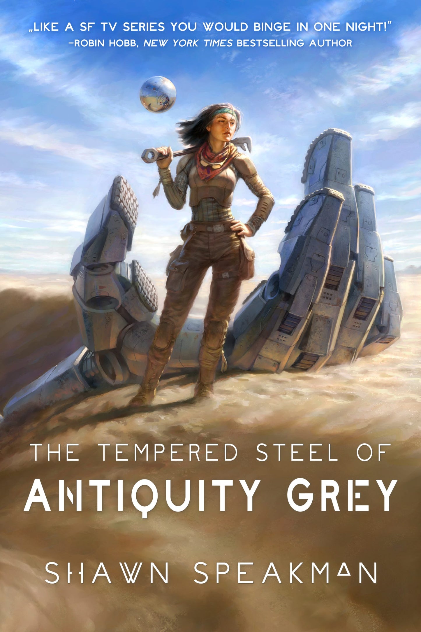 The Tempered Steel of Antiquity Grey by Shawn Speakman